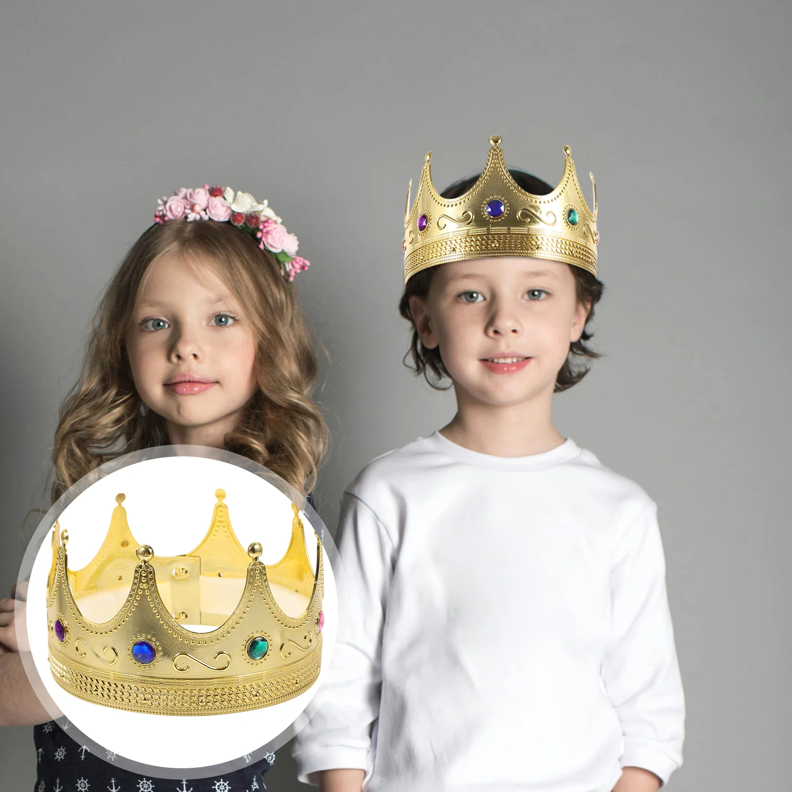 King Crown Party Accessory for Kids Children Cosplay Costume Party (Golden) Are you looking a head decoration for your kid in a
King Crown Party Accessory for Kids Children Cosplay Costume Party (Golden) Are you looking a head decoration for your kid in a
