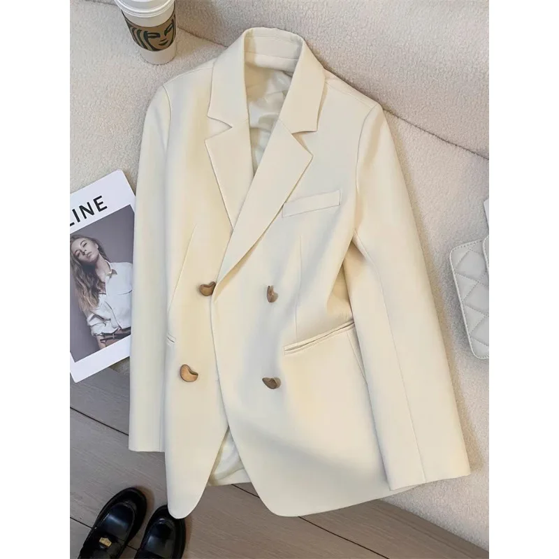 Commuters Style Small Suit Jacket Women's Fashion Button Solid Color Formal Medium Length Leisure Women Clothing
Commuters Style Small Suit Jacket Women's Fashion Button Solid Color Formal Medium Length Leisure Women Clothing