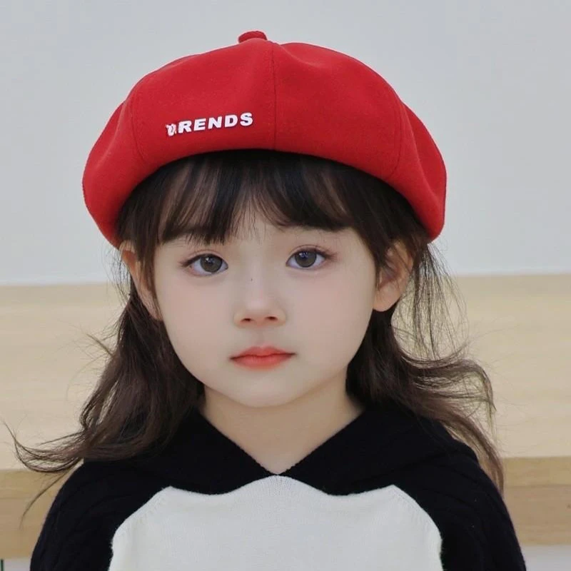 Children's Spring and Winter Beret Hat Painter Style Hat Girl Baby Retro Beret Hat Solid Color Hat Women's Hat Warm Walking Hat
Children's Spring and Winter Beret Hat Painter Style Hat Girl Baby Retro Beret Hat Solid Color Hat Women's Hat Warm Walking Hat