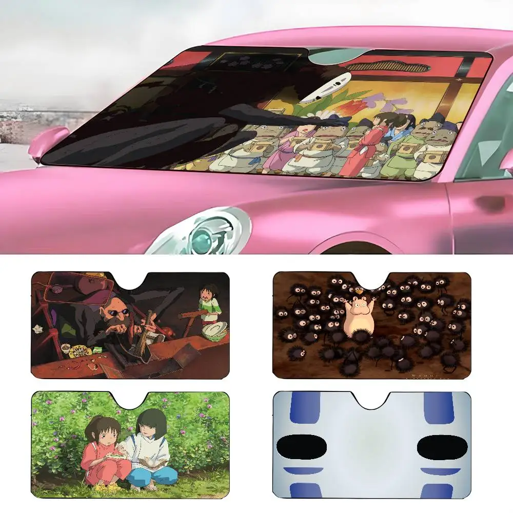 ANIME Spirited Away Car SunShade Parasol Car Windshield Sun Shade UV Protection and Interior Cooler
ANIME Spirited Away Car SunShade Parasol Car Windshield Sun Shade UV Protection and Interior Cooler