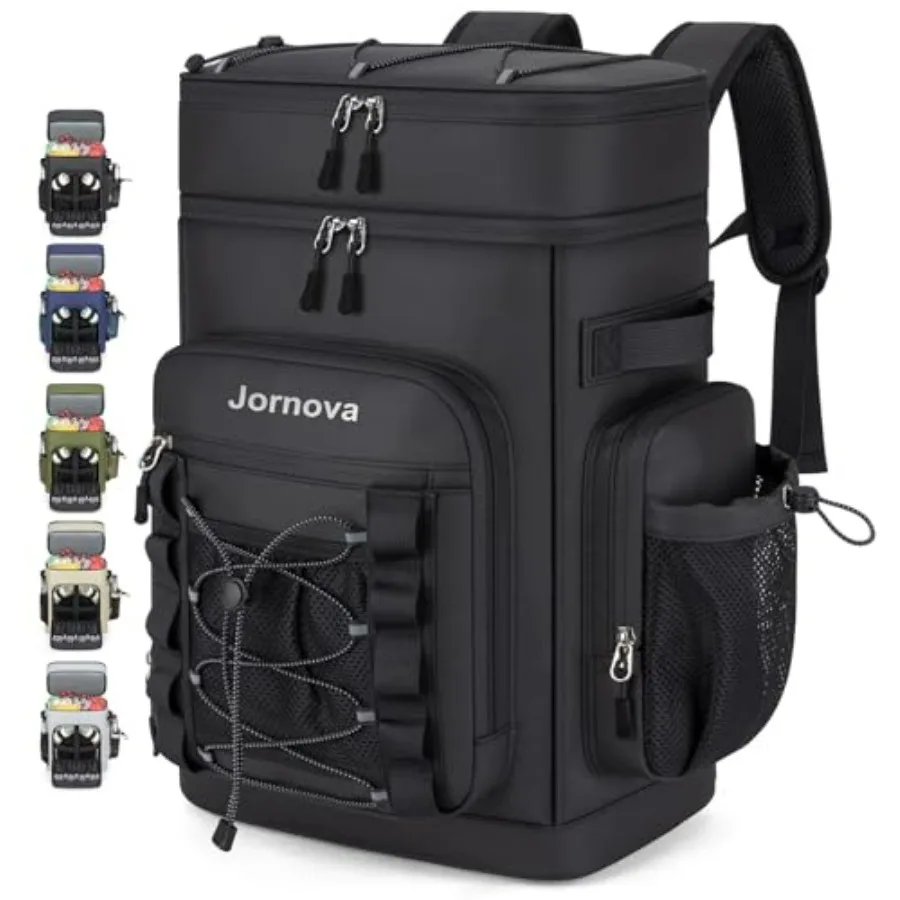 Insulated Cooler Backpack for Camping Beach Travel Picnic, 35L Leakproof Double Compartments, Blue, Keeps Items Cold Up to 48 H
Insulated Cooler Backpack for Camping Beach Travel Picnic, 35L Leakproof Double Compartments, Blue, Keeps Items Cold Up to 48 H