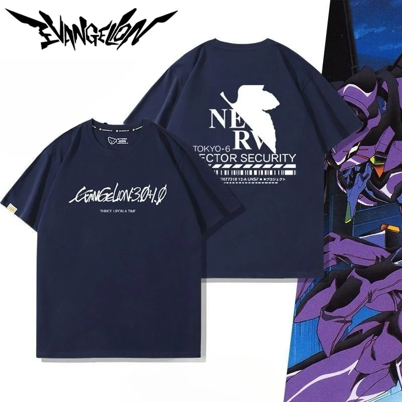 Новая неоновая GENESIS EVANGELION EVA периферийные устройства для кино и телевидения, модная тенденция, повседневная футболка с короткими рукавами для пары
Новая неоновая GENESIS EVANGELION EVA периферийные устройства для кино и телевидения, модная тенденция, повседневная футболка с короткими рукавами для пары