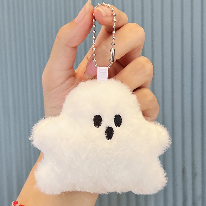 Funny White Ghost Keychain Cartoon Cute Plush Doll Pendant Keyring Bag Hanging Accessories For Children Kawaii Gift
Funny White Ghost Keychain Cartoon Cute Plush Doll Pendant Keyring Bag Hanging Accessories For Children Kawaii Gift