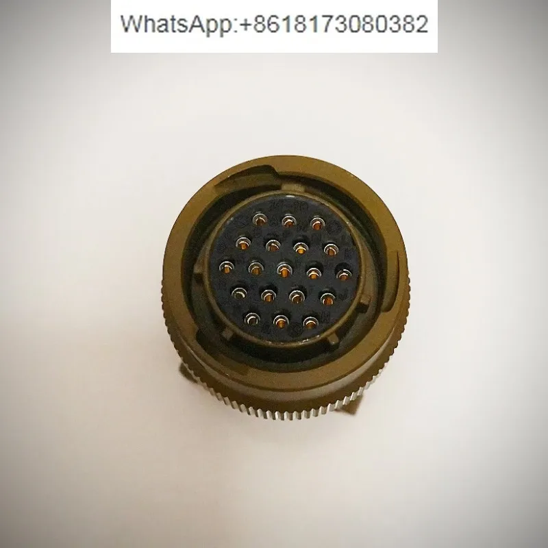 19-Pin Aviation Plug MS3116F14-19S MS26482 Series Bayonet Quick-Connect Industrial Connector