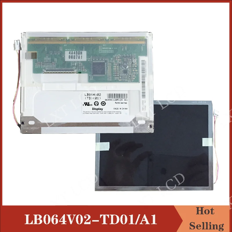 Оригинальный ЖК-дисплей LB064V02(A1) LB064V02(TD)(01) LB064V02-TD01 LB064V02-A1, 6.4 дюйма
Оригинальный ЖК-дисплей LB064V02(A1) LB064V02(TD)(01) LB064V02-TD01 LB064V02-A1, 6.4 дюйма