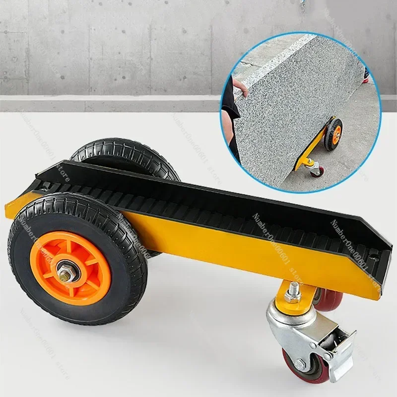 Four-wheel heavy-duty marble transport truck loading and unloading truck solid rubber universal wheel transport trolley tool
Four-wheel heavy-duty marble transport truck loading and unloading truck solid rubber universal wheel transport trolley tool