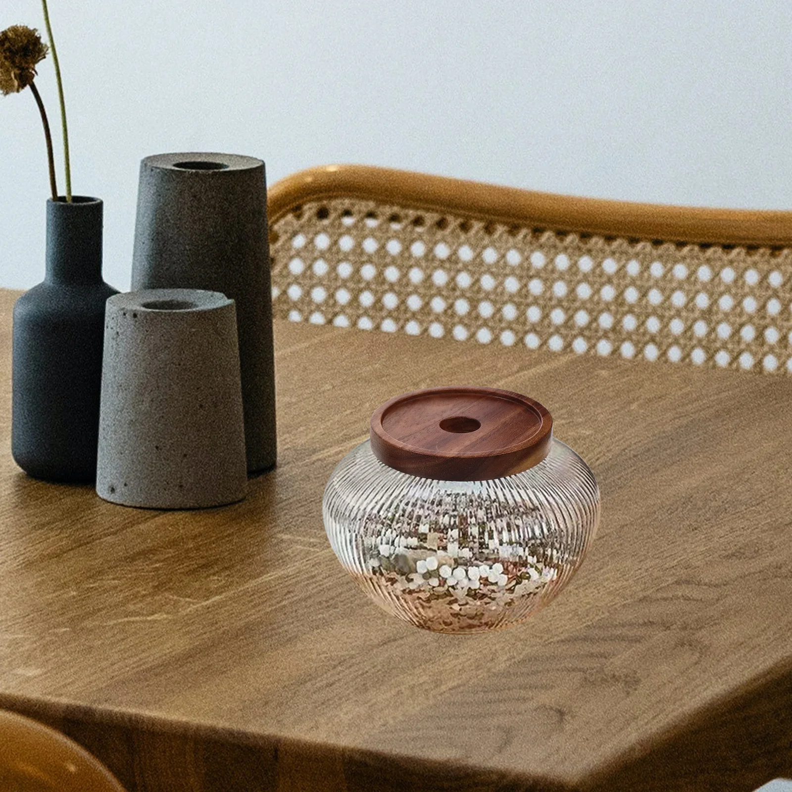 Glass Jar Jars with Lids Storage Candy Food Containers Kitchen Canisters Airtight Tank
Glass Jar Jars with Lids Storage Candy Food Containers Kitchen Canisters Airtight Tank