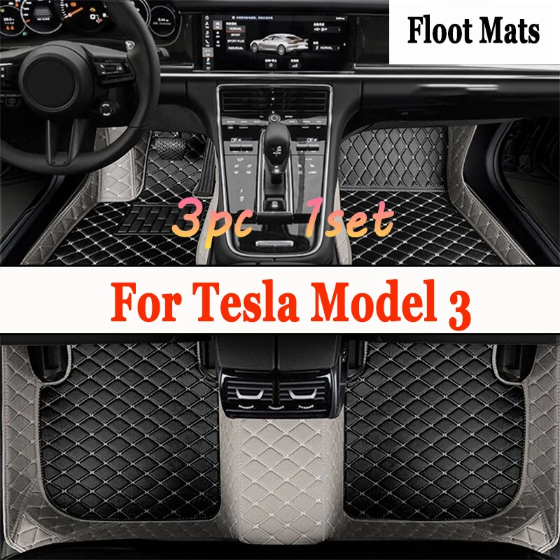 Автомобильные коврики для Tesla Model 3, 2019, 2020, 2021, оригинальные автомобильные накладки на ножки, аксессуары для интерьера
Автомобильные коврики для Tesla Model 3, 2019, 2020, 2021, оригинальные автомобильные накладки на ножки, аксессуары для интерьера