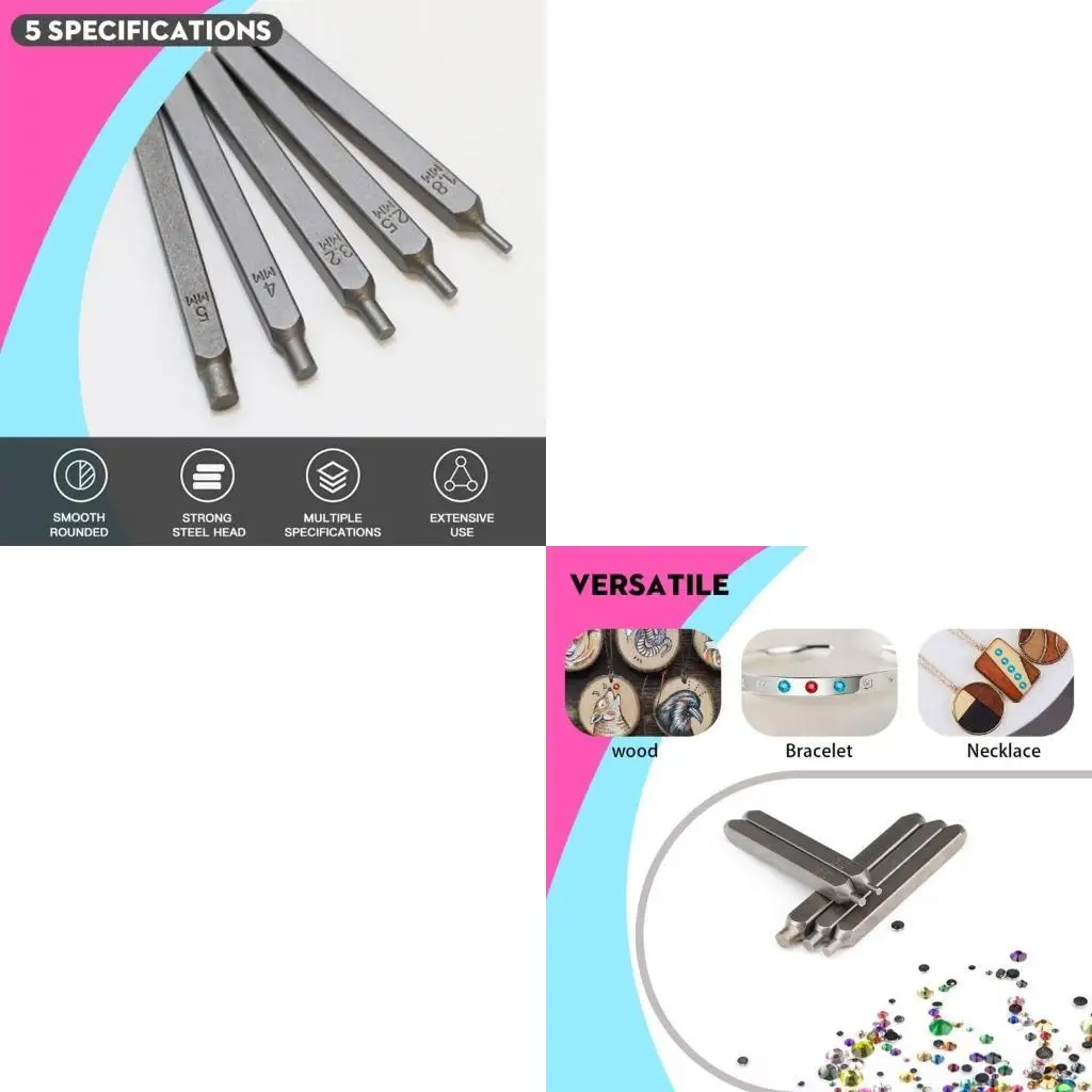 Набор для штамповки ювелирных изделий с необходимыми пуансонами, декоративные стразы для дизайна ожерелья и браслета
Набор для штамповки ювелирных изделий с необходимыми пуансонами, декоративные стразы для дизайна ожерелья и браслета