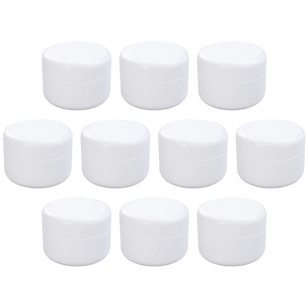 10pcs Pp Creams Jars Storage Containers Portable Lotion Dispensers For Travel Home Shampoo Conditioner Body
10pcs Pp Creams Jars Storage Containers Portable Lotion Dispensers For Travel Home Shampoo Conditioner Body