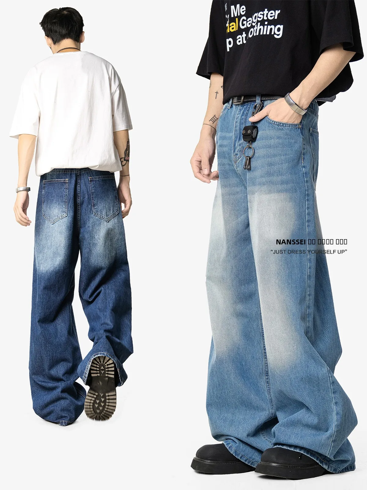 Мужские джинсы в американском ретро-стиле, новые весенние, свободные, прямого кроя, винтажные, повседневные, из хлопка и полиэстера
Мужские джинсы в американском ретро-стиле, новые весенние, свободные, прямого кроя, винтажные, повседневные, из хлопка и полиэстера