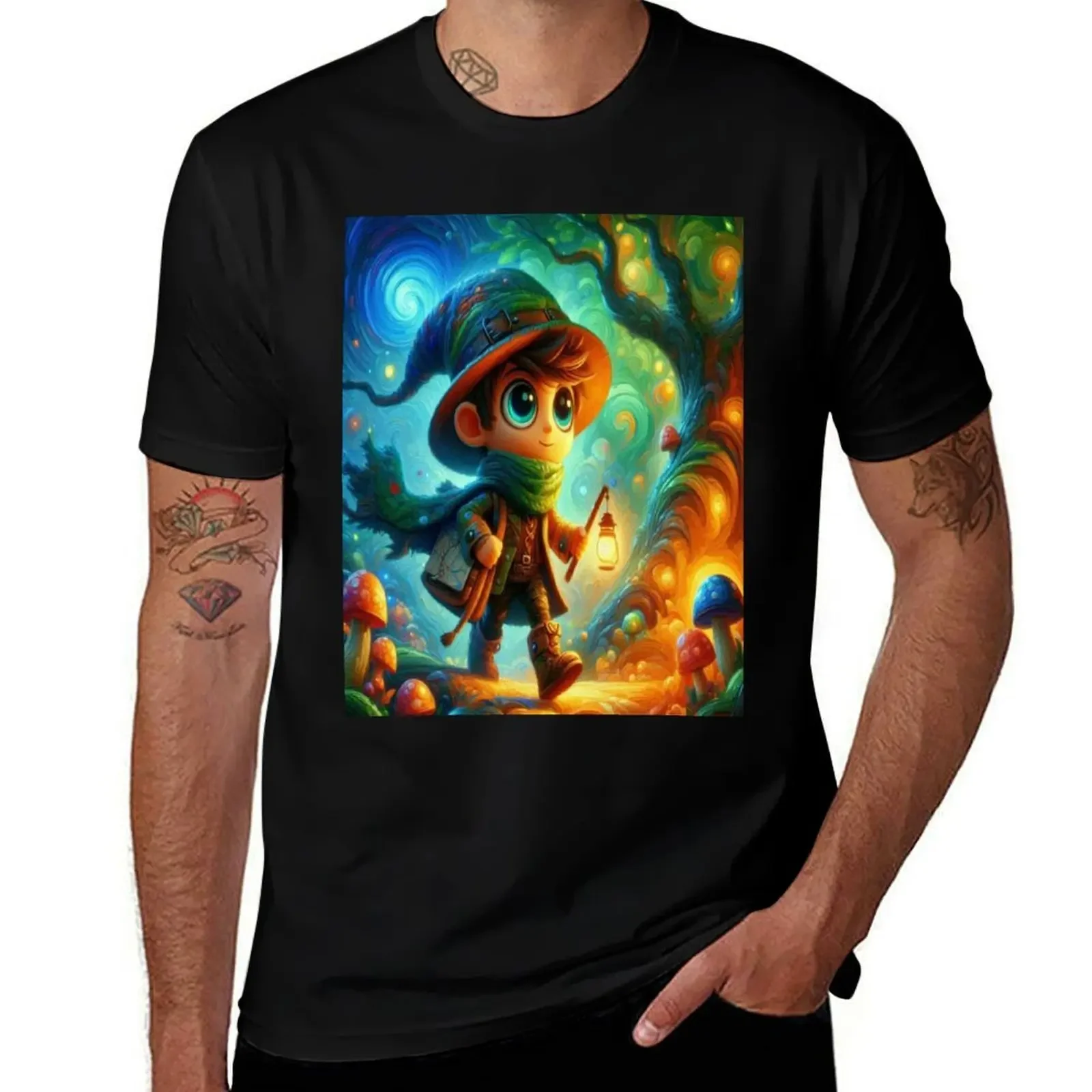 Whimsical Forest Wanderer – Cute Fantasy Explorer T-Shirt hippie clothes plus size tops quick drying anime stuff outfits for men
Whimsical Forest Wanderer – Cute Fantasy Explorer T-Shirt hippie clothes plus size tops quick drying anime stuff outfits for men