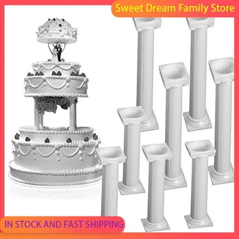 SDFC-24Pcs White Small+Large Plastic Cake Pillars,Wedding Cake Pillars Stand,Fondant Cake Support Mold
SDFC-24Pcs White Small+Large Plastic Cake Pillars,Wedding Cake Pillars Stand,Fondant Cake Support Mold