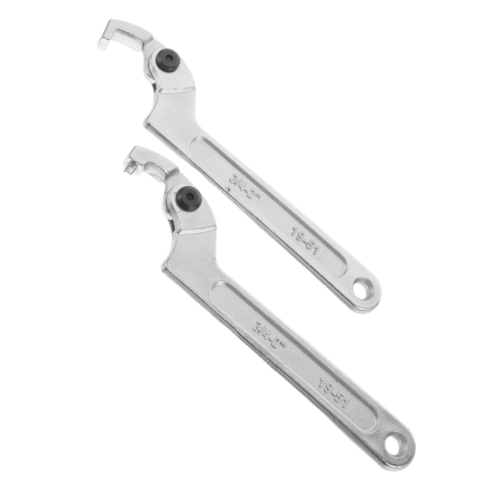 2pcs Water Meter Round Nut Tool Adjustable Hook Spanner For Cover Removal Durable Alloy Steel Wrench Plumbing Repair Hand Tool
2pcs Water Meter Round Nut Tool Adjustable Hook Spanner For Cover Removal Durable Alloy Steel Wrench Plumbing Repair Hand Tool