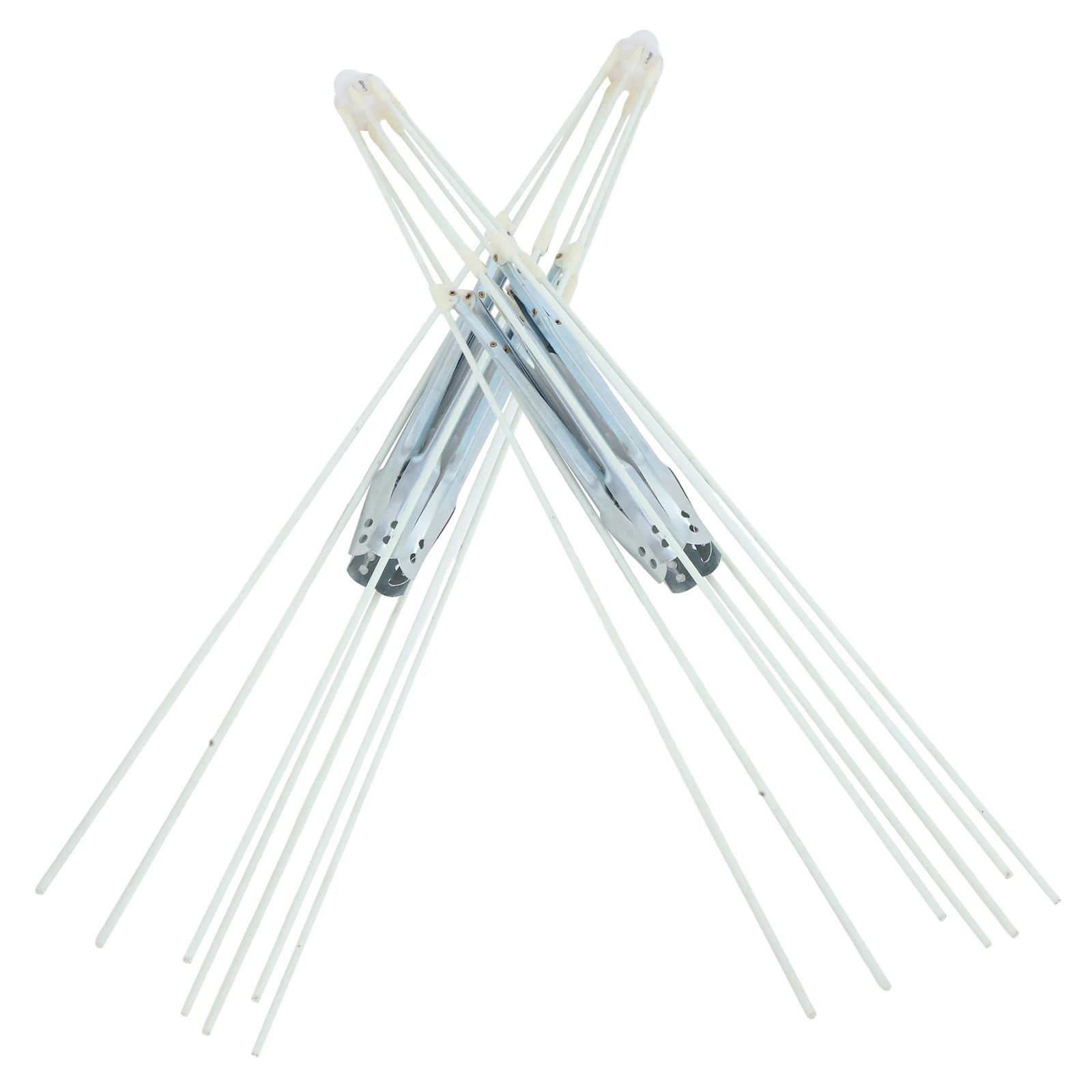 2pcs Umbrella White Plastic Oil Paper Holders Replacement Durable Umbrella Frame Lightweight Portable Parasol Frames
2pcs Umbrella White Plastic Oil Paper Holders Replacement Durable Umbrella Frame Lightweight Portable Parasol Frames