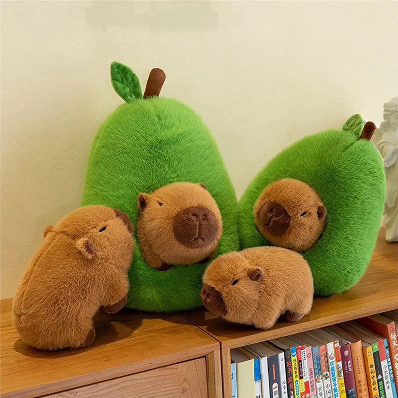 ABTI-Avocado Капибара Плюшевая игрушка Реалистичная капибара Мягкая мягкая капибара Авокадо Еда Плюшевая подушка Кукла
ABTI-Avocado Капибара Плюшевая игрушка Реалистичная капибара Мягкая мягкая капибара Авокадо Еда Плюшевая подушка Кукла