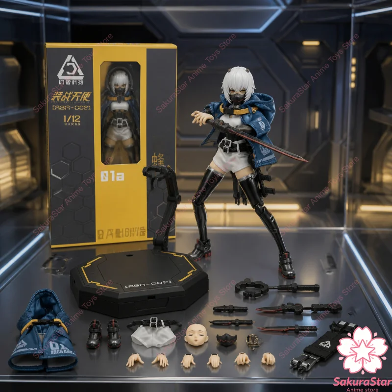 【In Stock】HuanYuKeJi LOSCONT Armed Battle Angels Dark Hornet ABA-002 1/12 Action Figure Model Toy Holiday Gift
【In Stock】HuanYuKeJi LOSCONT Armed Battle Angels Dark Hornet ABA-002 1/12 Action Figure Model Toy Holiday Gift