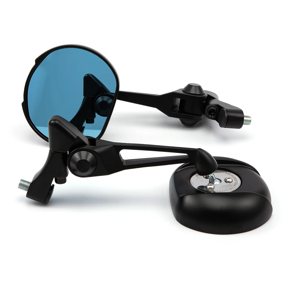 Universal Blue Motorcycle Side Mirror Handlebar Rearview Mirror Bar End Mirrors For Cafe Racer Scooter E-Bike Motocross 8mm/10mm
Universal Blue Motorcycle Side Mirror Handlebar Rearview Mirror Bar End Mirrors For Cafe Racer Scooter E-Bike Motocross 8mm/10mm
