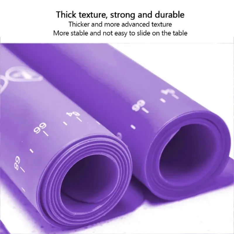 2PCS Silicone Pastry Mat Non Slip Large Non Stick Silicone Baking Fondant Mat Pie Pizza Cookies Easy Clean Kneading Mat
2PCS Silicone Pastry Mat Non Slip Large Non Stick Silicone Baking Fondant Mat Pie Pizza Cookies Easy Clean Kneading Mat