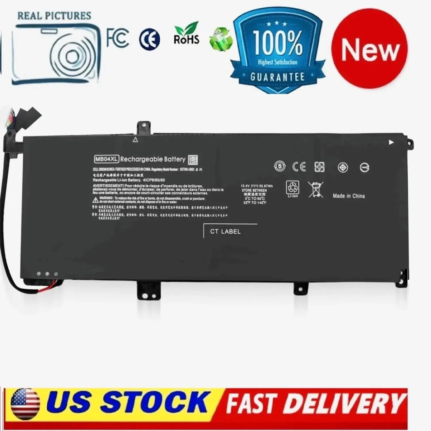 Сменный аккумулятор MB04XL для HP Envy X360, M6-AQ000 AQ003DX AQ103DX AR004DX AQ105DX 15-AQ 15-AQ005NA
Сменный аккумулятор MB04XL для HP Envy X360, M6-AQ000 AQ003DX AQ103DX AR004DX AQ105DX 15-AQ 15-AQ005NA