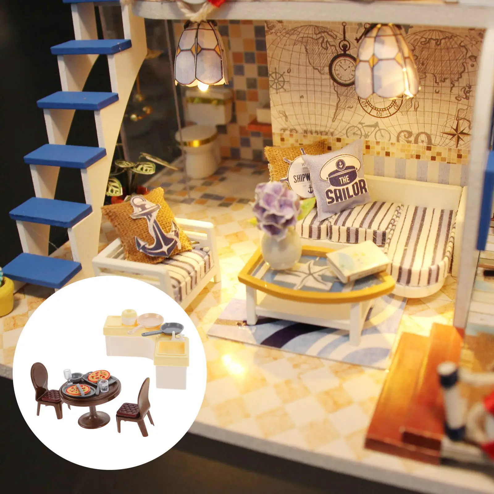 1Set Mini Kitchen Accessory Simulation Home Supply Lightweight Mini House Ornament for Play House Decor Children Gifts
1Set Mini Kitchen Accessory Simulation Home Supply Lightweight Mini House Ornament for Play House Decor Children Gifts