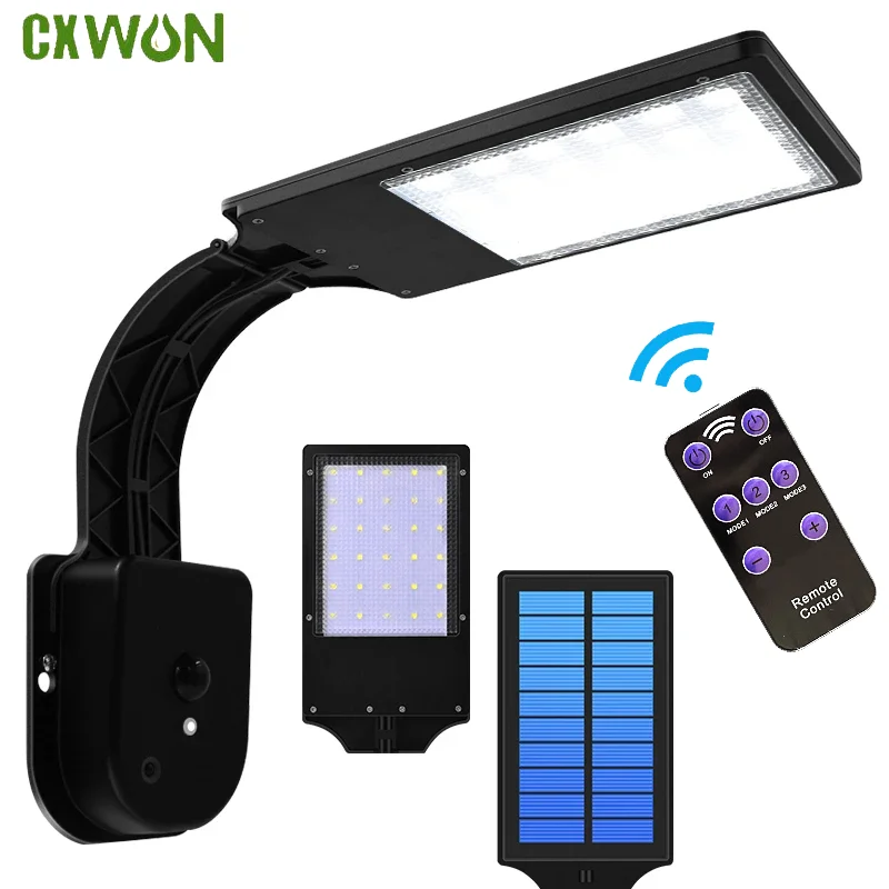 30 LED Solar Street Lights Outdoor Waterproof 4 Modes Solar Lamp With Motion Sensor Garden Garage Porch Security Wall Lights
30 LED Solar Street Lights Outdoor Waterproof 4 Modes Solar Lamp With Motion Sensor Garden Garage Porch Security Wall Lights