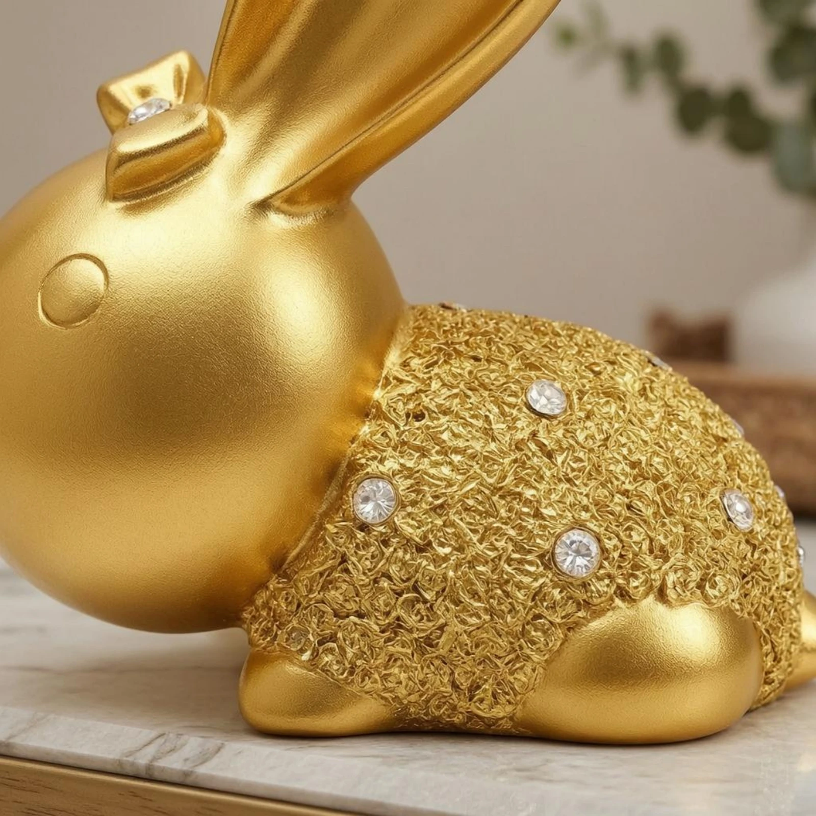 Rabbit Statue Pair Tabletop Display Seated Bunny Figurines Gold Bunny Figurine Decorative Gold Rabbit Figurines Lustrous Look
Rabbit Statue Pair Tabletop Display Seated Bunny Figurines Gold Bunny Figurine Decorative Gold Rabbit Figurines Lustrous Look