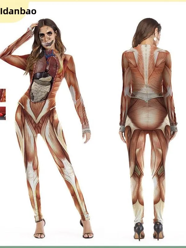 Chrisas Funny Printed Jumpsuit Halloween One-Piece Suit Women's Ethnic Costume Stage Performance Clothing Chinese Manufacturer
Chrisas Funny Printed Jumpsuit Halloween One-Piece Suit Women's Ethnic Costume Stage Performance Clothing Chinese Manufacturer