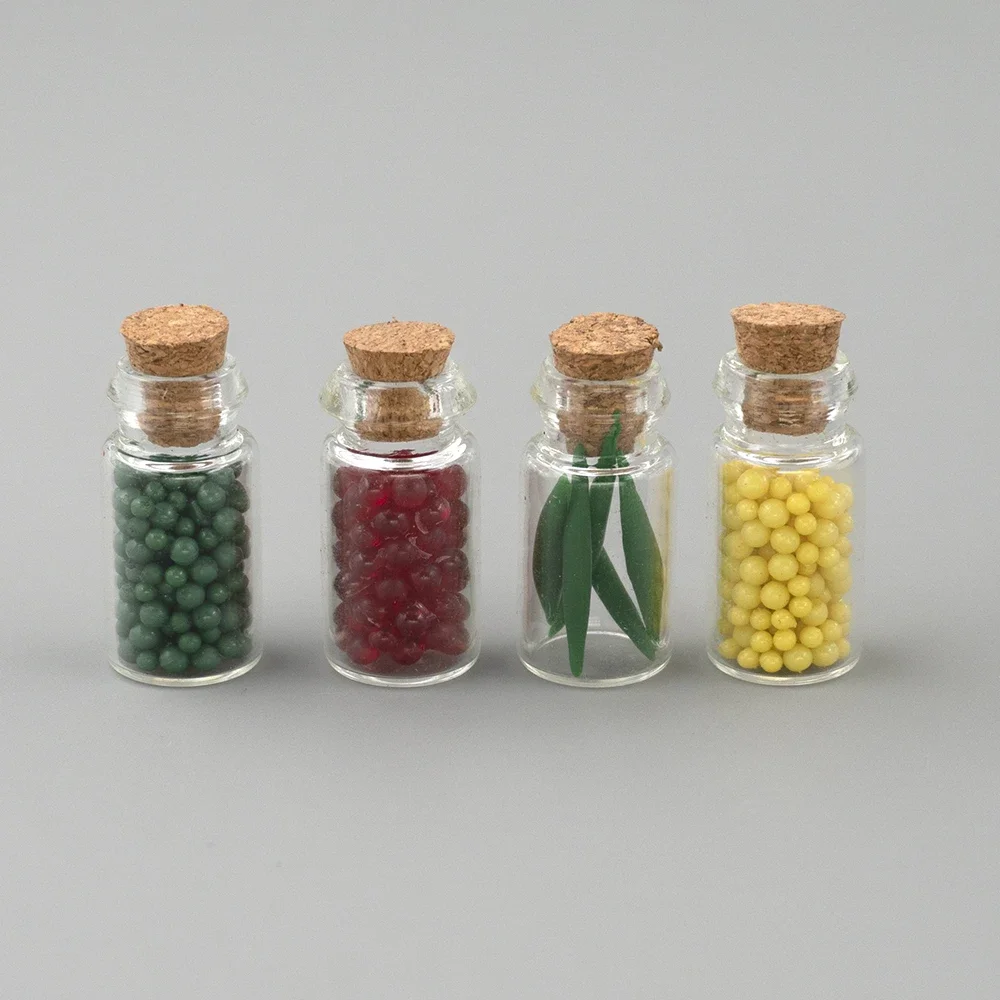 4Pcs 1/12 Doll House Miniature Storage Bottle with Food Simulation Food Model Toys for Mini Decoration Dollhouse Accessories
4Pcs 1/12 Doll House Miniature Storage Bottle with Food Simulation Food Model Toys for Mini Decoration Dollhouse Accessories