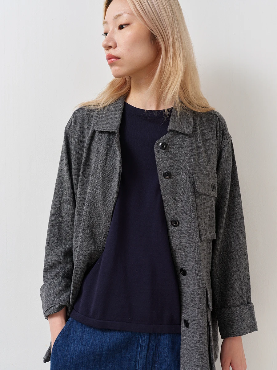 Женское пальто Ele Soft Cotton Linen Hunt Jaet средней длины с вязаной текстурой, цветочной вышивкой и застежкой на пуговицах
Женское пальто Ele Soft Cotton Linen Hunt Jaet средней длины с вязаной текстурой, цветочной вышивкой и застежкой на пуговицах