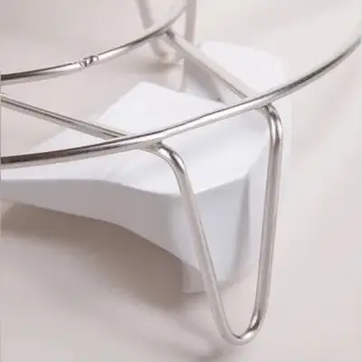 Stainless Steel Steamer Rack Round Cookware Stand For Pots Pans Kitchen Cooking Steaming Baking Roasting Fit All Sizes 
Stainless Steel Steamer Rack Round Cookware Stand For Pots Pans Kitchen Cooking Steaming Baking Roasting Fit All Sizes