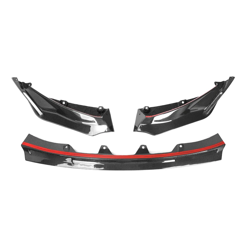 V style carbon fiber front lip for BMW M3 4-door/M4 G82 G83 2-door 2021+ G80 car bumpers
V style carbon fiber front lip for BMW M3 4-door/M4 G82 G83 2-door 2021+ G80 car bumpers