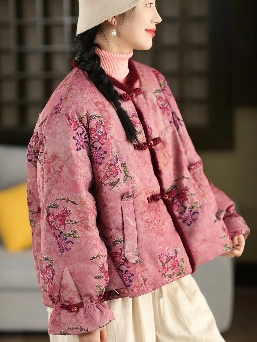 Retro Embroidered Silk Cloud Cloth down Jaet Thi Warm Winter Faion Mink Fur Coat Stand Collar Long Sve Dragon And Ph...
Retro Embroidered Silk Cloud Cloth down Jaet Thi Warm Winter Faion Mink Fur Coat Stand Collar Long Sve Dragon And Ph...