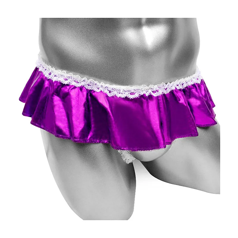 Crotchless Sissy Panties Skirted Sexy Lingerie Faux leather Thong Underwear Lace work for Mens Bikini Crazy Funny Sissy Panties
Crotchless Sissy Panties Skirted Sexy Lingerie Faux leather Thong Underwear Lace work for Mens Bikini Crazy Funny Sissy Panties
