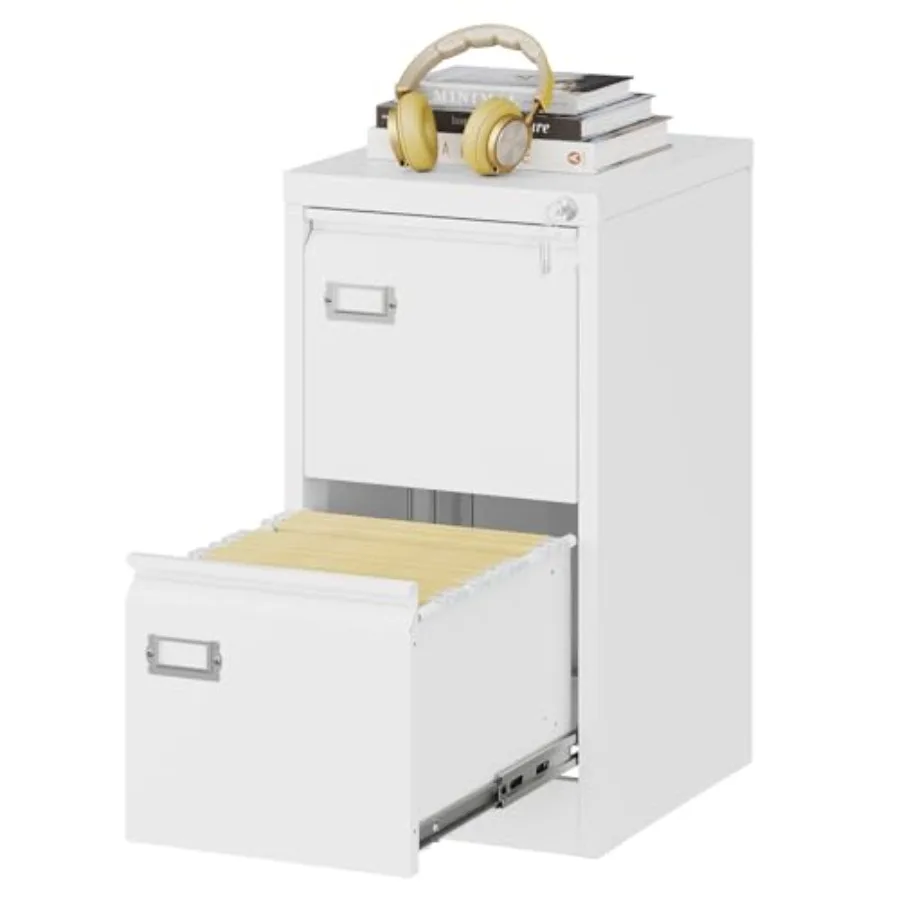 2 Drawers Vertical File Cabinets - 17.8 Deep Lockable Metal Storage Cabinet for Home Office with Hanging Files Letter/Legal/F4/
2 Drawers Vertical File Cabinets - 17.8 Deep Lockable Metal Storage Cabinet for Home Office with Hanging Files Letter/Legal/F4/