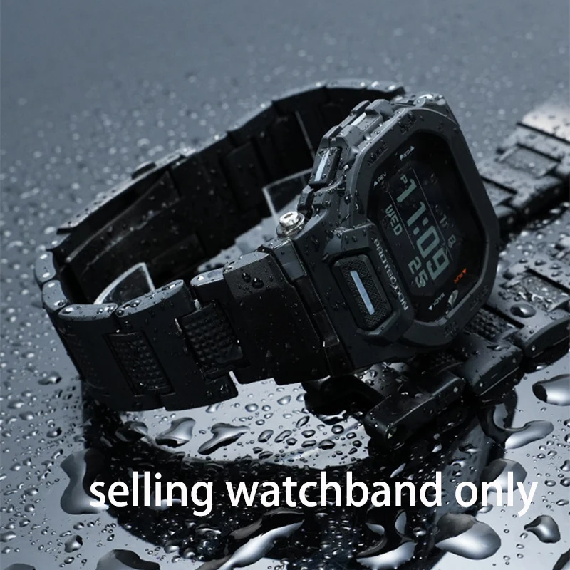 DIY watchbandfor Casio sports block 3506 GBD-200SM plastic steel watch strap modified lightweight watch chain men's bracelet
DIY watchbandfor Casio sports block 3506 GBD-200SM plastic steel watch strap modified lightweight watch chain men's bracelet
