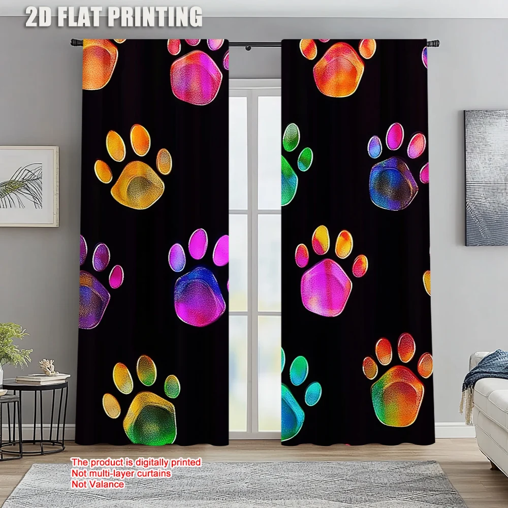 2pc, Curtains Dog Paw Versatile Fabric,Without Electricity Holiday Decorations Use for Bedroom living room
2pc, Curtains Dog Paw Versatile Fabric,Without Electricity Holiday Decorations Use for Bedroom living room