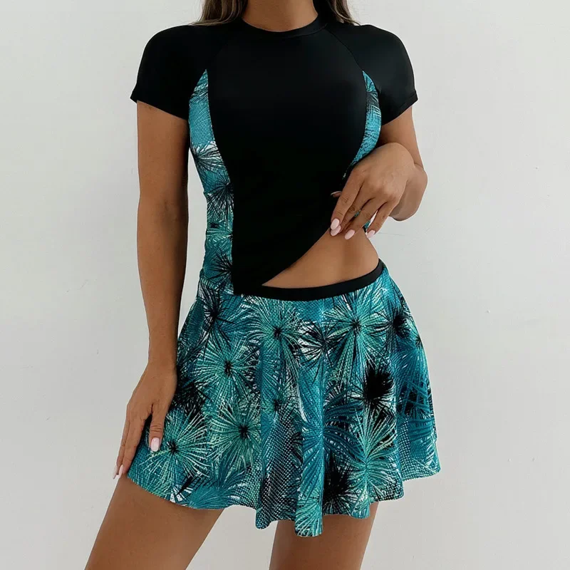 Summer Print Swimsuit With Skirt Female Swimwear Push Up For Beach Swim Wear Two-Piece Bathing Suits Pool Women's Swimming Suit
Summer Print Swimsuit With Skirt Female Swimwear Push Up For Beach Swim Wear Two-Piece Bathing Suits Pool Women's Swimming Suit