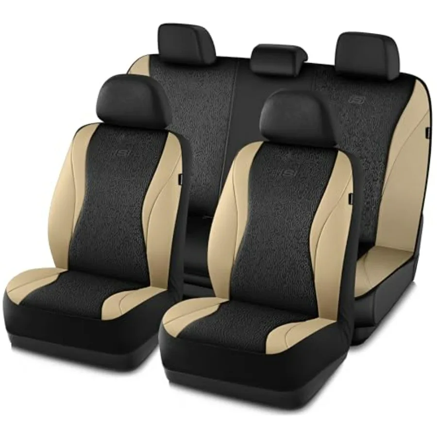 Чехлы для автомобильных сидений из кожи с технологией GOGA Mat, водонепроницаемые, полный комплект, совместимые с подушками безопасности, комфортные, универсальные, подходят для большинства автомобилей.
Чехлы для автомобильных сидений из кожи с технологией GOGA Mat, водонепроницаемые, полный комплект, совместимые с подушками безопасности, комфортные, универсальные, подходят для большинства автомобилей.