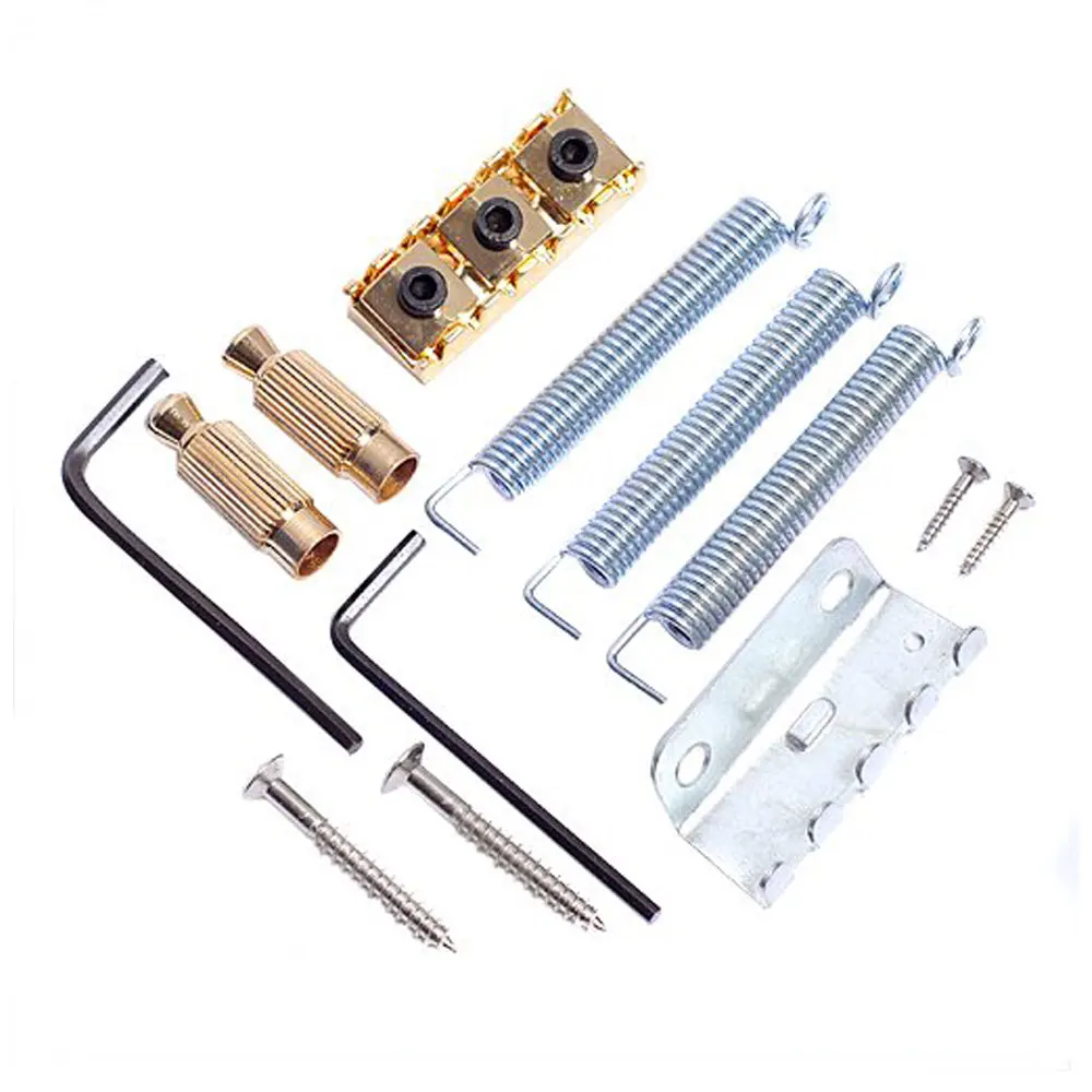 Комплект AEB0-1: Золотая система тремоло-моста для гитары
Комплект AEB0-1: Золотая система тремоло-моста для гитары