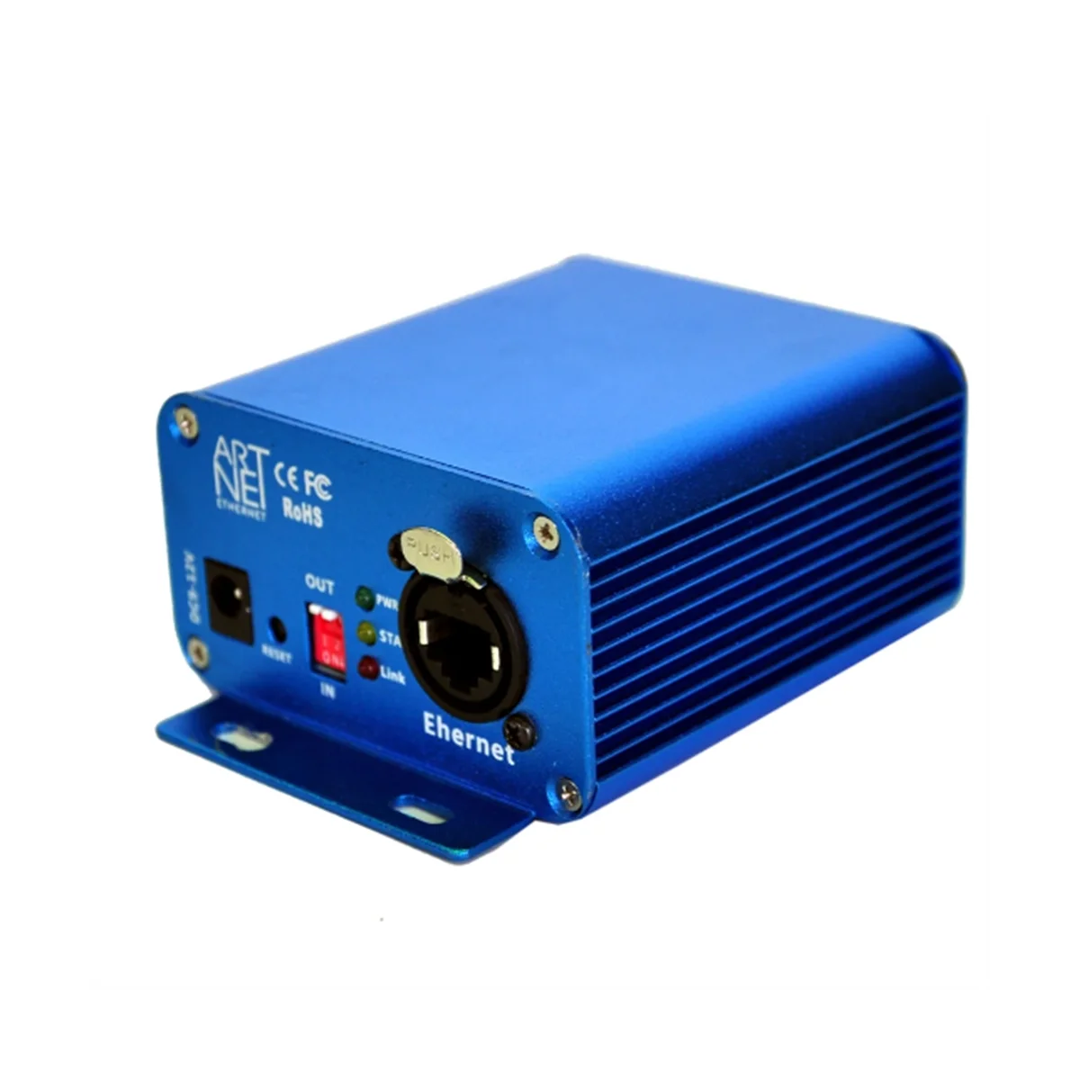 ArtNet 1024 2 Port Bidirectional ArtNet Converter Standard DMX512 Output RJ45 Net Connector Sulite DMX LAN512 EU Plug
ArtNet 1024 2 Port Bidirectional ArtNet Converter Standard DMX512 Output RJ45 Net Connector Sulite DMX LAN512 EU Plug
