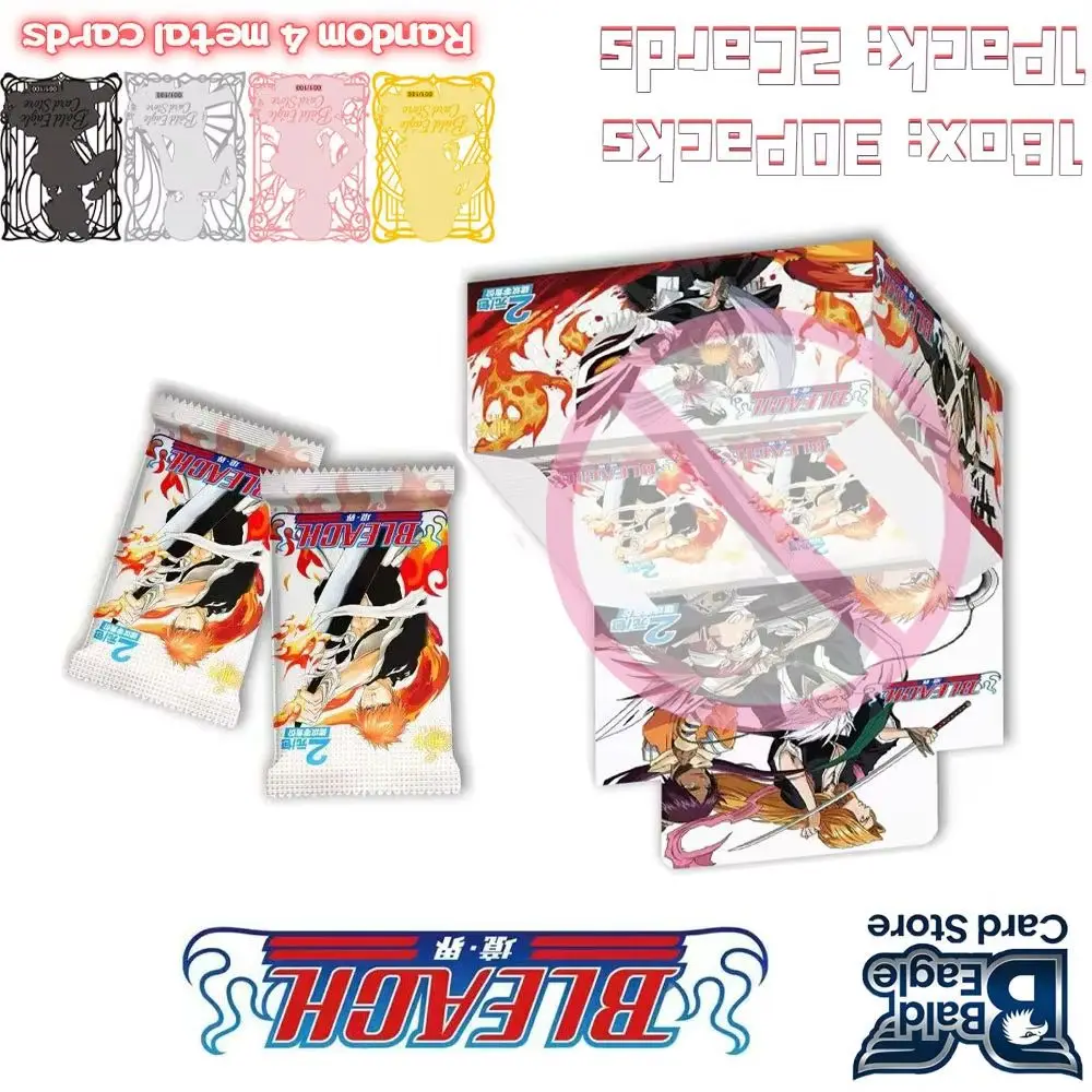 2026 New YouKa BLEACH Collection Cards MAX Exquisite Characters Hot Blooded Cool Battle Cards Boys Girls Favorite Gifts Toys
2026 New YouKa BLEACH Collection Cards MAX Exquisite Characters Hot Blooded Cool Battle Cards Boys Girls Favorite Gifts Toys