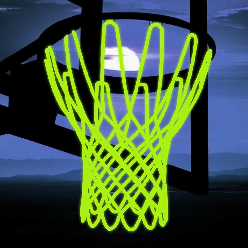 Glow Basketball Net, Nightlight Luminous Outdoor Portable Sun Powered Nylon (Green)
Glow Basketball Net, Nightlight Luminous Outdoor Portable Sun Powered Nylon (Green)