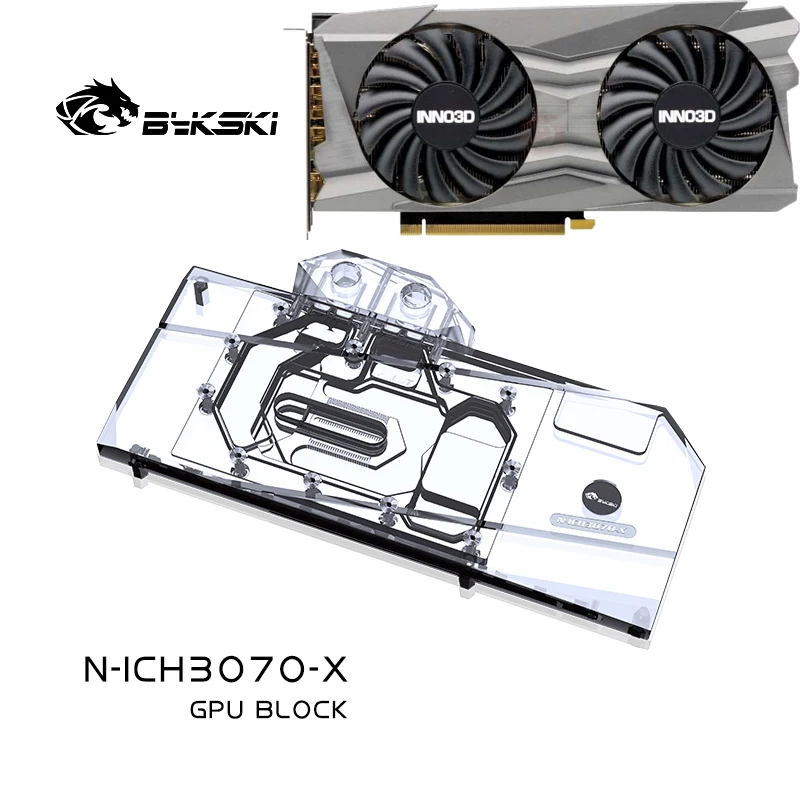 Bykski N-ICH3070-X GPU Water Block Use Inno3D RTX 3070 ICHILL IceDragon Super Edition / 3070 Twin X2 Graphics Card / Radiator
Bykski N-ICH3070-X GPU Water Block Use Inno3D RTX 3070 ICHILL IceDragon Super Edition / 3070 Twin X2 Graphics Card / Radiator