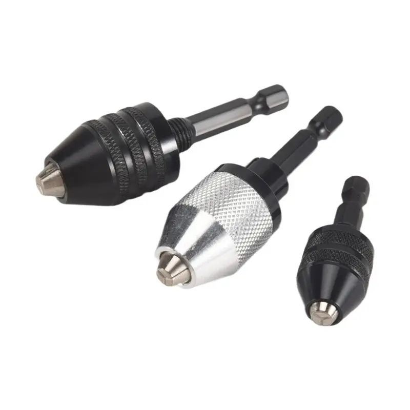 A67P-3PCS 1/4 Inch Hex Shank Keyless Drill Chuck Quick Change Adapter Converter Impact Drills Bits, Electric Tool Accessories
A67P-3PCS 1/4 Inch Hex Shank Keyless Drill Chuck Quick Change Adapter Converter Impact Drills Bits, Electric Tool Accessories