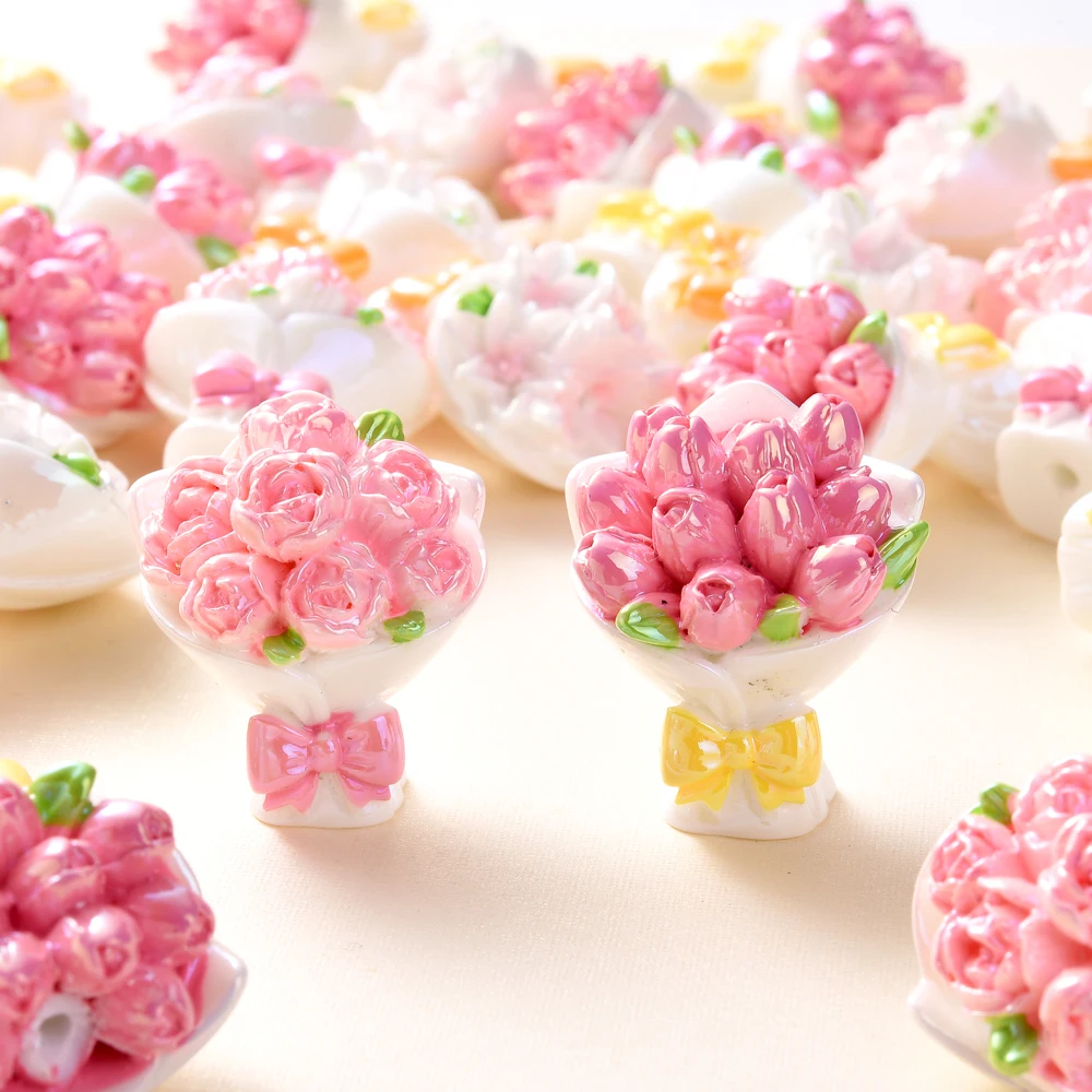 6pcs Resin Bouquet Beads Flower Loose Beads For DIY Handmade Pacifiers Chain Beaded Pen Jewelry Accessories
6pcs Resin Bouquet Beads Flower Loose Beads For DIY Handmade Pacifiers Chain Beaded Pen Jewelry Accessories