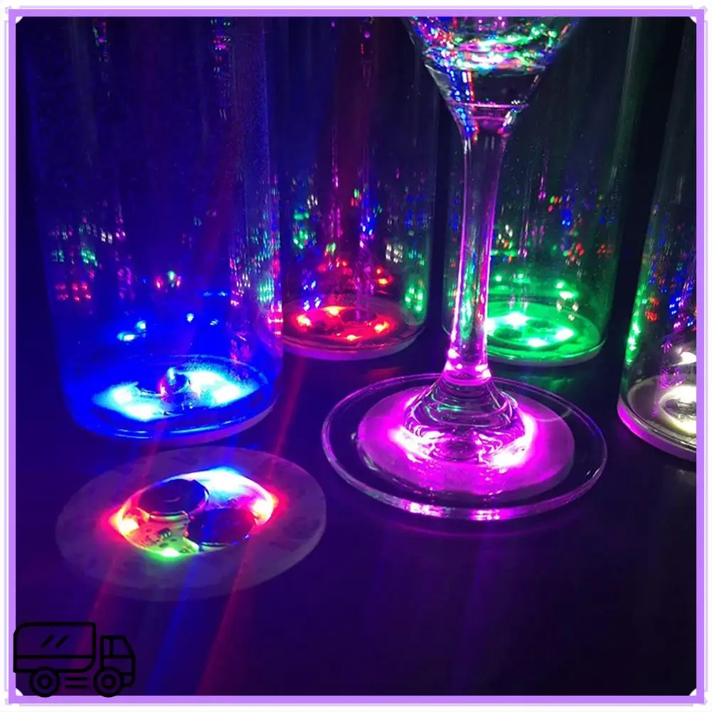 High Quality 25 Pcs LED Coaster Round Flash Cup Mat Sticker Lights For Wine Liquor Bottle, Drinks Party, Bar Party
High Quality 25 Pcs LED Coaster Round Flash Cup Mat Sticker Lights For Wine Liquor Bottle, Drinks Party, Bar Party