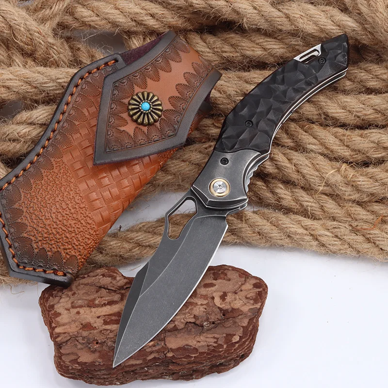 New FO-X Uzi Steel Folding Knife Outdoor Portable Camping Pocket Knife
New FO-X Uzi Steel Folding Knife Outdoor Portable Camping Pocket Knife