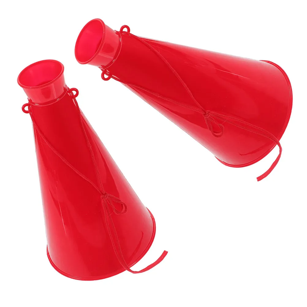 2Pcs Portable Plastic Megaphones Loud Cheering Horns Noisemaker for Sports Games Party Favor Horn Party Trumpet Toy
2Pcs Portable Plastic Megaphones Loud Cheering Horns Noisemaker for Sports Games Party Favor Horn Party Trumpet Toy