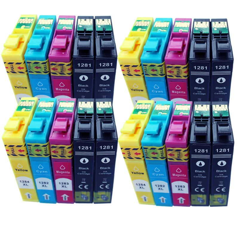 Совместимый чернильный картридж T1281 T1282 T1283 T1284 для принтера EPSON Stylus S22 SX130 SX125 SX235W SX435W SX425W BX305F BX305FW
Совместимый чернильный картридж T1281 T1282 T1283 T1284 для принтера EPSON Stylus S22 SX130 SX125 SX235W SX435W SX425W BX305F BX305FW